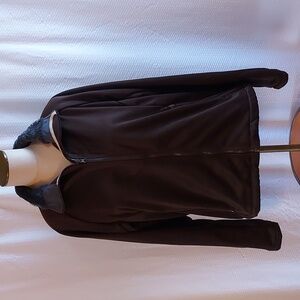 Columbia Women's  InterchangeJacket Brown Faux Fur Collar Fleece Lined S…